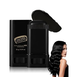 Erinde Peine Tinte para Cabello, Retocador de Canas Instantáneo en Barra, Peine Para Teñir el Cabello Resistente al Agua y al Sudor, Cepillo Aplicador