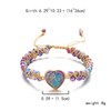 For Daughter - Love You Forever Jasper Heart Bracelet, You
