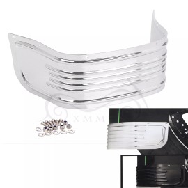 Unbranded Steel Front Fender Trim Skirt For Harley Touring Heritage Softail Deluxe FLSTN