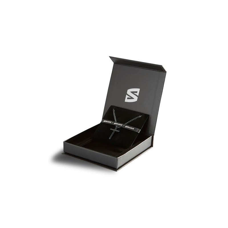 SERASAR Premium Men's Necklace [Trust] | Stainless Steel | Sturdy