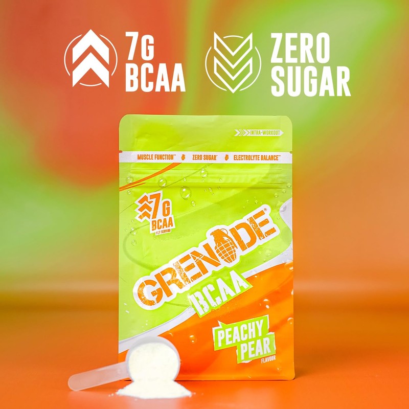 Grenade BCAA Intra Workout Powder Zero Sugar Drink packed with