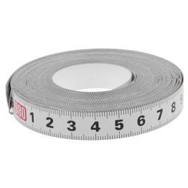 Operitacx Lineal Aus Stahl Körper Messen Regel Holzarbeiter Messung Selbstklebendes Maßband Einseitig Klebrig Werkstatt Farbig Gummi Maßband Körper Holzbearbeitung Mittel Kohlenstoffstahl