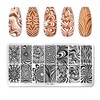 3 x Nail Stamping Plates, MWoot Nail Stamping Plate, Geometry