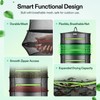 VIVOSUN 6-Layer Mesh Drying Rack Hanging Design with Green Zippers