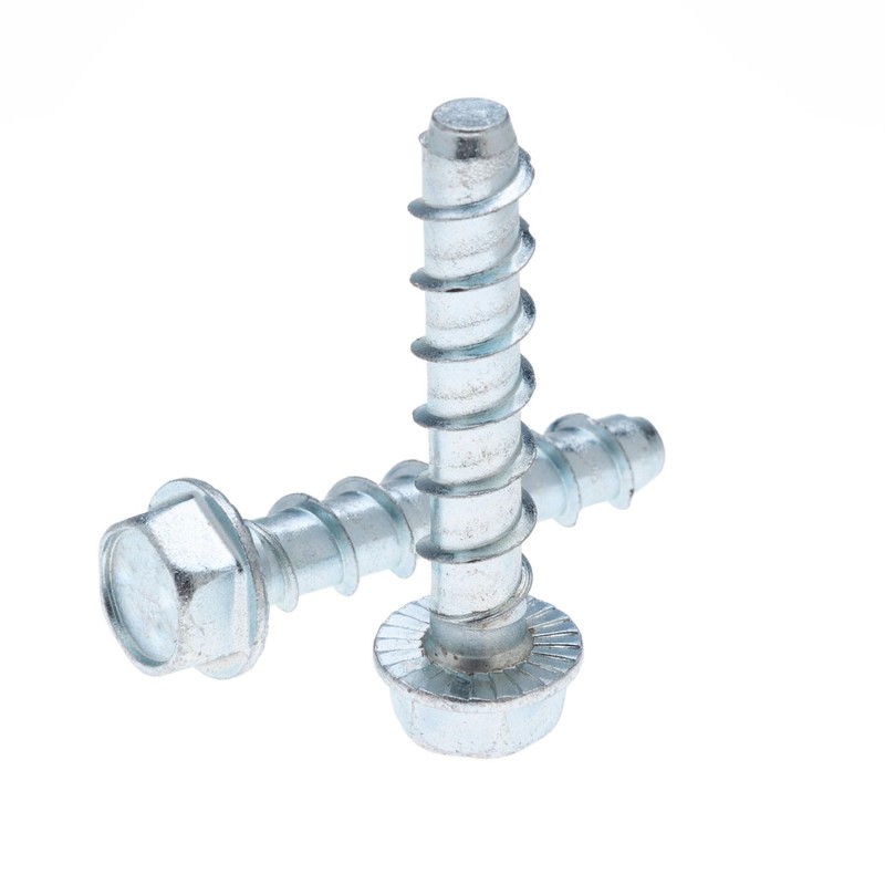 M8 Concrete Masonry Anchor Bolt, Self Tapping Coarse Threaded Screw,