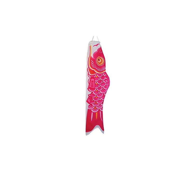 In the Breeze 5124 Koi Fish Windsock, 24-Inch, Pink