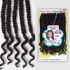 FreeTress Crochet Braids 3X Kids Senegal Twist with Curls 8"