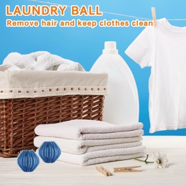 30PCS Pet Hair Remover for Laundry Reusable Hair Catcher Reusable Lint Remover for Clothes Pet Hair Laundry Catcher Pet Hair Remover Balls for Washing Machine