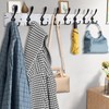 Kuhome 32.2'' Large Coat Rack Wall Mount Coat Hooks Coat
