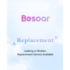 Besoar Nurse Badge Reel Retractable - Cute Pink Cup Badge