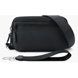 USA Warehouse Dual Wristlet Wallets for Women RFID Blocking Crossbody Wallets Purse with ID Window Large Wristlet Purse Nyloncolor: Black