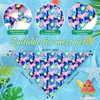 Chunful 100 Pieces Dog Bandanas Bulk Summer Pet Bandanas Pack