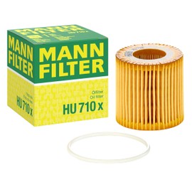 Original MANN-FILTER Oil filter HU 710 X – evotop – For Passenger Cars