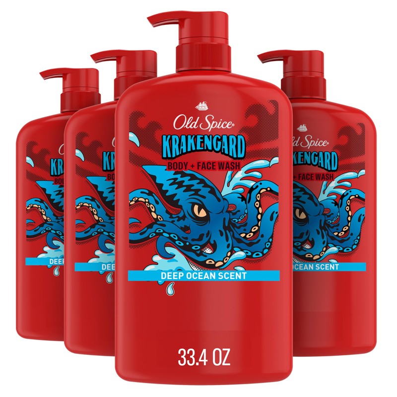 Old Spice Body Wash Krakengard 30 Fl Oz (Pack of