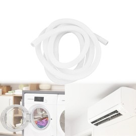 BIKING Air Conditioner Drain Hose Washing Machine Suction Hose 3 Meters Drain Hose Air Conditioner Flexible Water Hose Telescopic Household Hose Clear