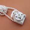 YINETTECH 2 Pcs Roman Blind Pulley Sidewinder Chain Mechanism Direct