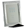 Sixtrees Davis Embossed Silver Plated 5 x 7 inch Art