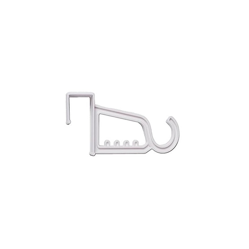 Bulk Hardware bh05071 Türhänger mit Haken für Mäntel, Hüte, Bademäntel,