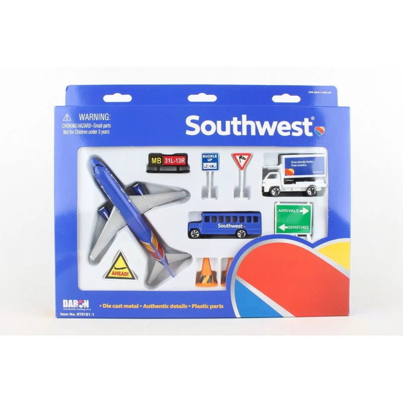 Daron Worldwide Southwest Airlines Airport Playset - RT6261-1