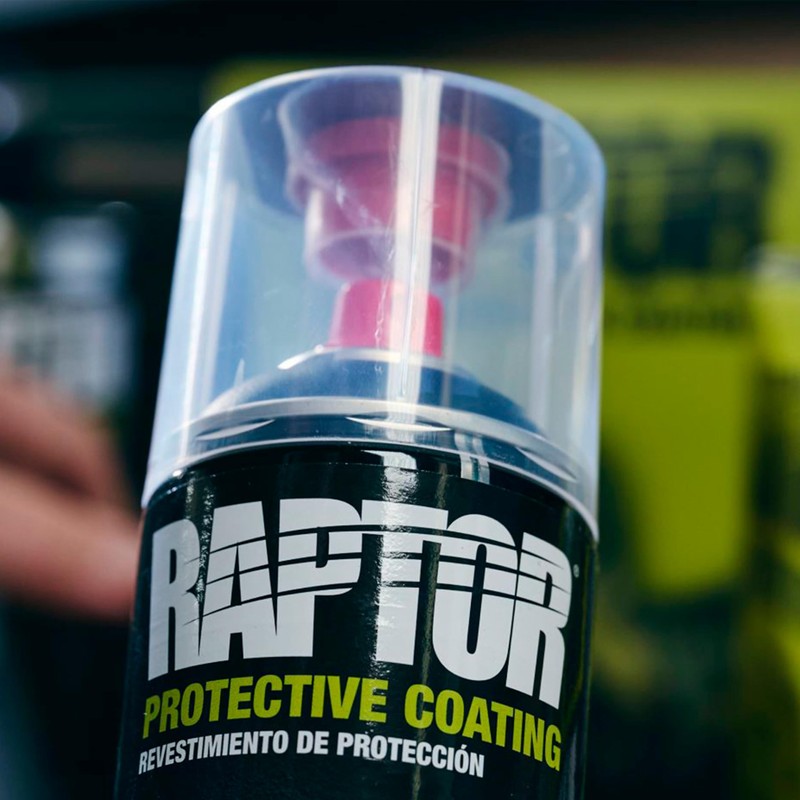 RAPTOR 2K Bedliner Aerosol, Protective Coating, Spray-On Truck Bed Liner,