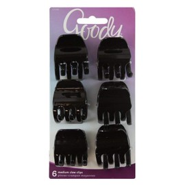 Goody Classics Blends, Half Claw Clip, 6 Count