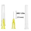 100PCS 30Ga 1/2 inch Needle Lab Accessories, Refilling Inks,Individually Packaged