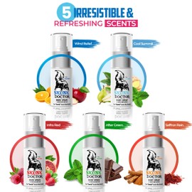 Skunk Doctor Smoke Odor Eliminator Spray (Pack of 5 Scents) | Multi Purpose - Smoke Spray, Body Spray & Air Freshener | Smoke Odor Remover for Body, Car & Home | Works On All Types Of Smoke Odors