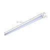 Satco 65-1224 4-Foot LED Strip Light, 30W, CCT Selectable (2700K-5000K),