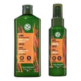 Yves Rocher Kit Capilar Alisante Shampoo Crema Peinar