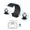 BANGPU Bathroom Sink Faucet 3 Hole Widespread Waterfall Bathroom Faucets