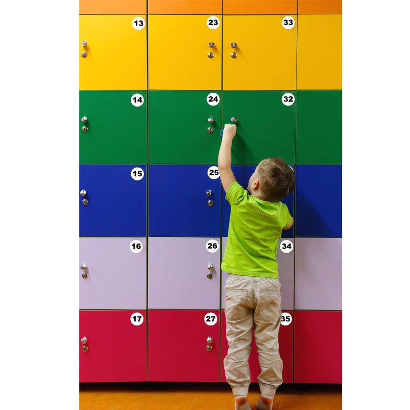 Number Stickers Sequence Numbered Labels 4 Set of (1 to