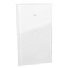 Intelligent WIFI Touch Switch Single Fire 1 Channel White AC
