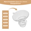 Flange Inserts 19mm Compatible with Medela/Spectra/TSRETE/Elvie/Momcozy/Bellababy Breast Pump 24mm Shields/Flanges,