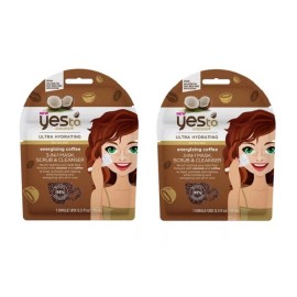 Yes To Coconut Ultra Hydrating Coffee 3 in 1 Mask, Scrub, Cleanser (2 Pack)
