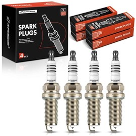 A-Premium Bujías de Iridio y Platino (Paquete de 4) Compatibles con Honda CR-V, Civic, Accord, Fit y Toyota Corolla, Prius y Subaru Outback y Mazda CX-5 y Acura TLX y Scion xD y más