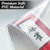 4Pcs Mahjong Card Sleeve, Clear Waterproof Game Card Protective Holders
