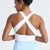 POPSUGAR Long Line Sports Bra Women, Workout Crop Tops for