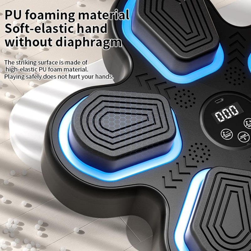 YrouGra Music Boxing Machine, Smart Bluetooth Boxing Training Target with