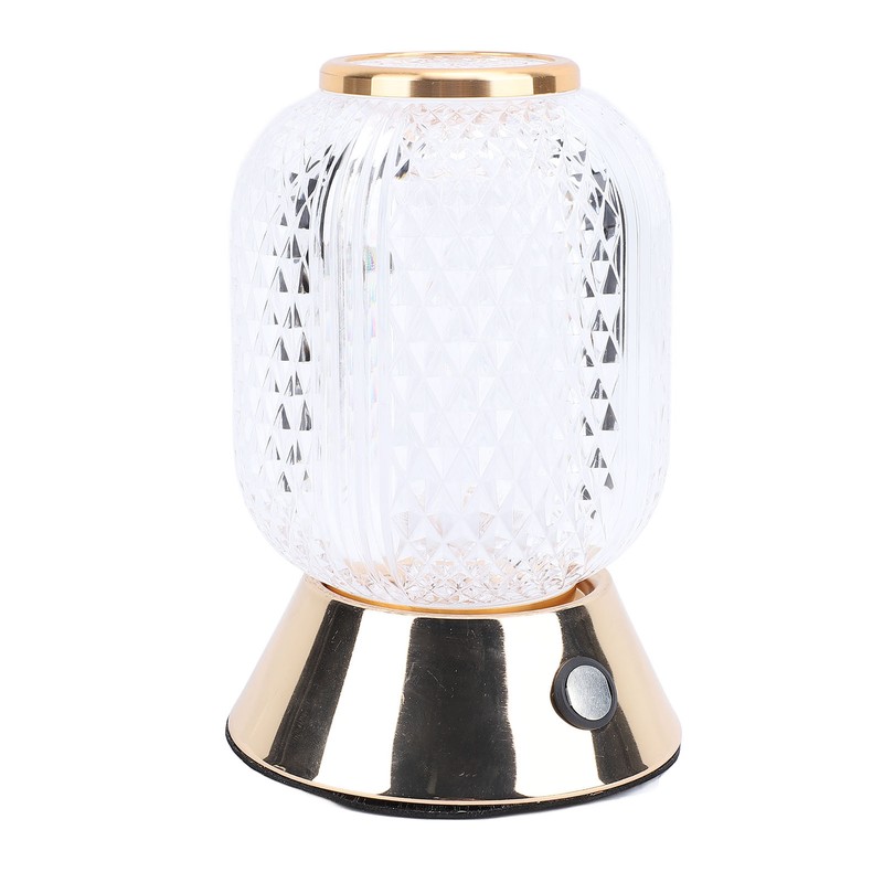 LED Cordless Table Lamp Innovative Stylish Rechargeable Crystal Desk Lamp