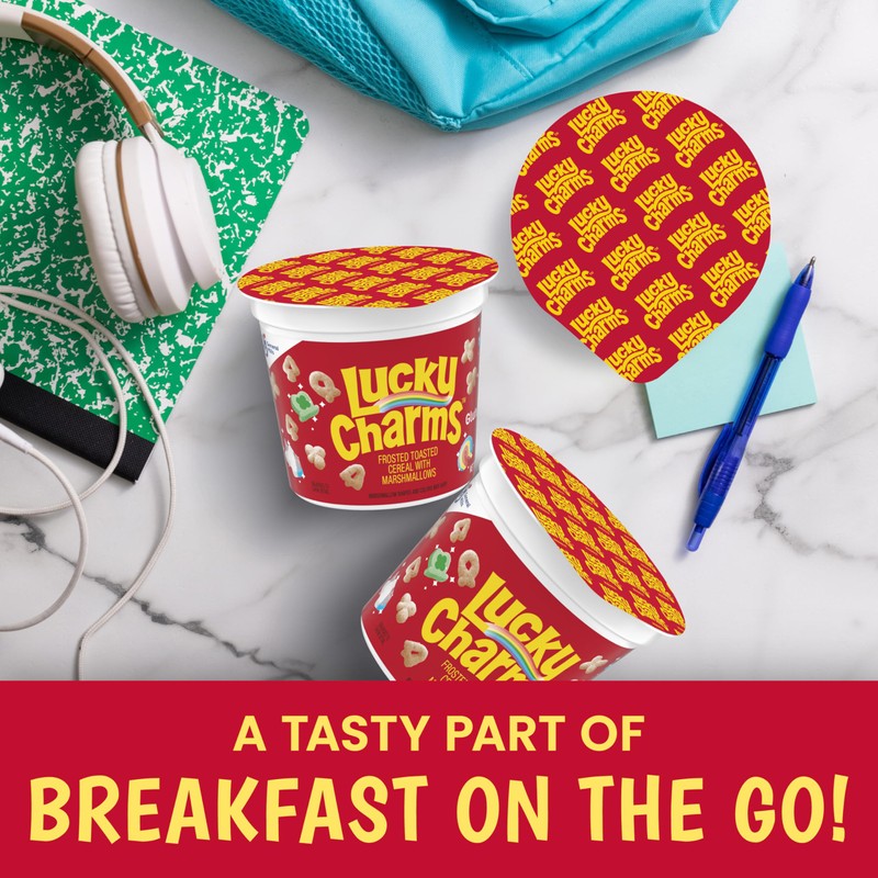 Lucky Charms Gluten Free Cereal with Marshmallows, 1.7 OZ Single