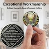 Leafence Recovery and Resilience Commemorative Sobriety Coin Recovery Addiction and