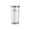 Inhale Positivity Exhale Stress Mindfulness Meditation Yoga Stainless Steel Insulated