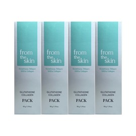 Kim Chung From the Skin Glutathione Collagen Pack 50g 4 Packs / Circle / 김청 프롬더스킨 글루타치온 콜라겐 팩 50g 4개  써클