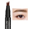 New Feeling Natural Eyebrow 4 Claw Eyebrow Pen, Fine Smooth