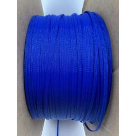 JDDTech Polyurethane 1/8 inch (3mm) expandable cable sleeving UV Blue 16.4 Feet (5m)