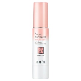 ACSEINE Super Sun Shield Bright Veil SPF 50+ PA++++ (Sunscreen Base Cream) 01 (Pink Beige)