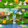 46pcs Mini Resin Animal Styles Tiny Resin Animals