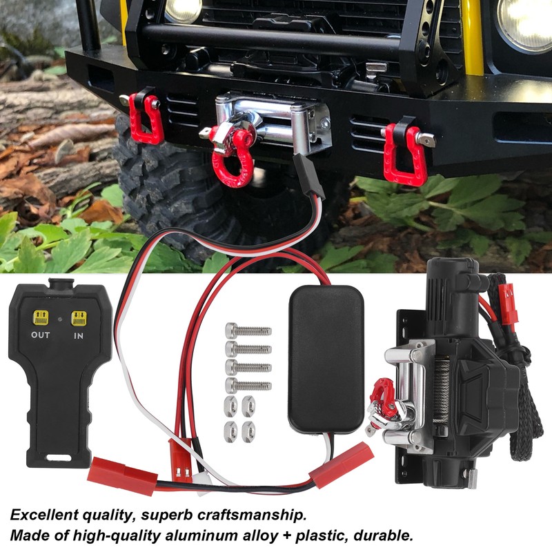 Automatic Winch with Handheld Remote Controler Single Motor Universal Winch