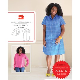 Liesl + Co. Camp Shirt + Dress Sewing Pattern