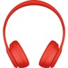Beats Solo3 Wireless On-Ear Headphones - Citrus Red (Renewed)